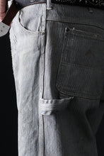画像をギャラリービューアに読み込む, FULLCOUNT x N/07 x LOOM exclusive STRAIGHT PAINTER TROUSERS (HICKORY STRIPE)