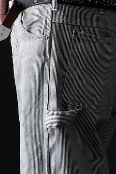 画像をギャラリービューアに読み込む, FULLCOUNT x N/07 x LOOM exclusive STRAIGHT PAINTER TROUSERS (HICKORY STRIPE)