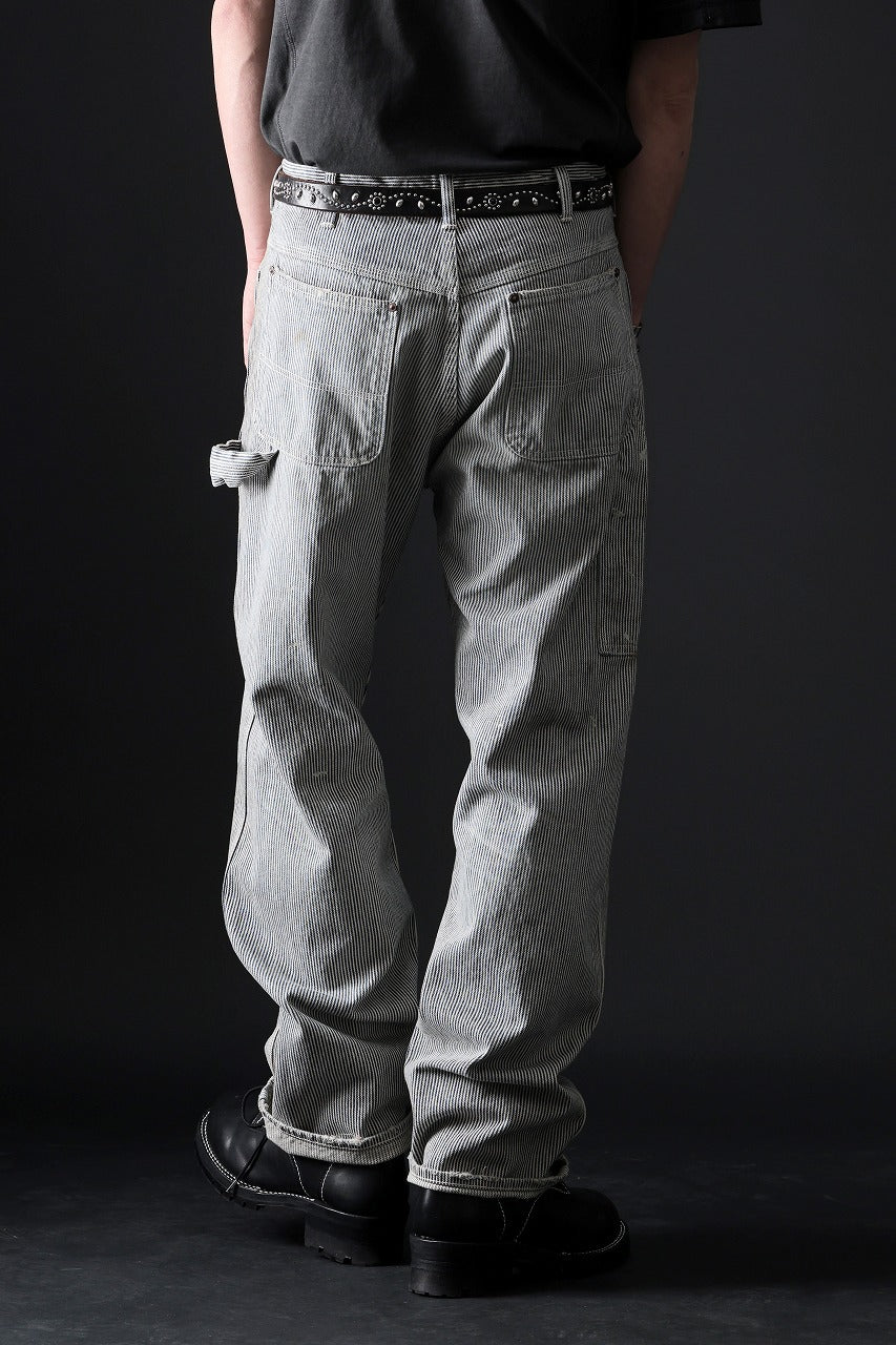 画像をギャラリービューアに読み込む, FULLCOUNT x N/07 x LOOM exclusive STRAIGHT PAINTER TROUSERS (HICKORY STRIPE)