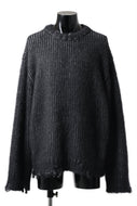 Juun.J Bulky Yarn Basic Pullover (BLACK)