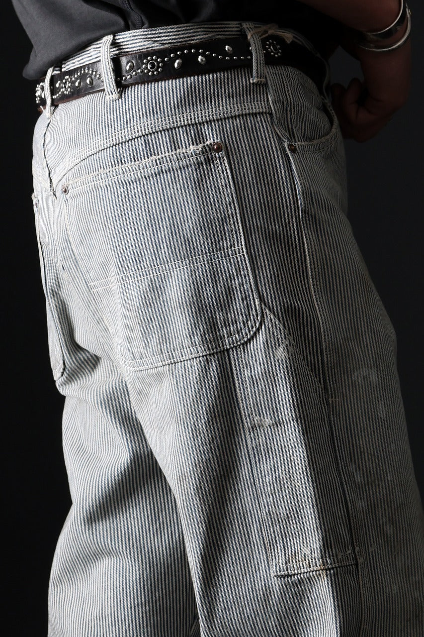 画像をギャラリービューアに読み込む, FULLCOUNT x N/07 x LOOM exclusive STRAIGHT PAINTER TROUSERS (HICKORY STRIPE)
