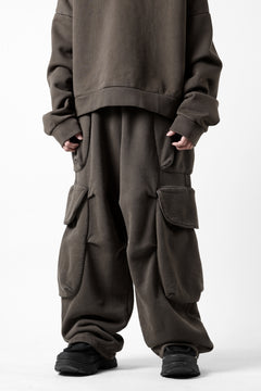 画像をギャラリービューアに読み込む, entire studios HEAVY GOCAR SWEAT PANTS (BRUNETTE)