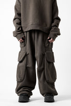 画像をギャラリービューアに読み込む, entire studios HEAVY GOCAR SWEAT PANTS (BRUNETTE)