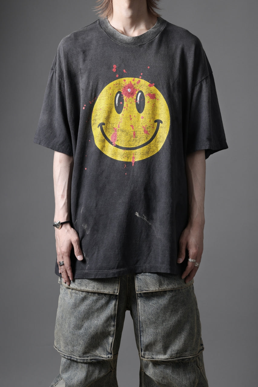 READYMADE S/S SMILE T-SHIRT (BLACK)