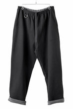 Load image into Gallery viewer, th products Double Side Easy Pants / Soft Stretch Double Jersey (black)