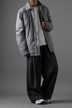 Load image into Gallery viewer, Ten c LIGHT DOWN FIELD JACKET / GARMENT DYED NYLON TACTEL (GRAY)