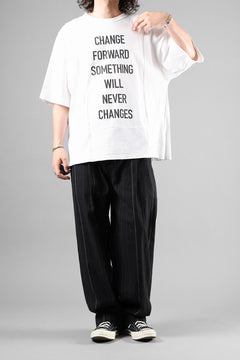 画像をギャラリービューアに読み込む, CHANGES exclusive VINTAGE REMAKE SHORT SLEEVE TEE (WHITE #A)