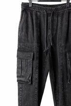 画像をギャラリービューアに読み込む, Juun.J Denim Cargo Jogger (BLACK)