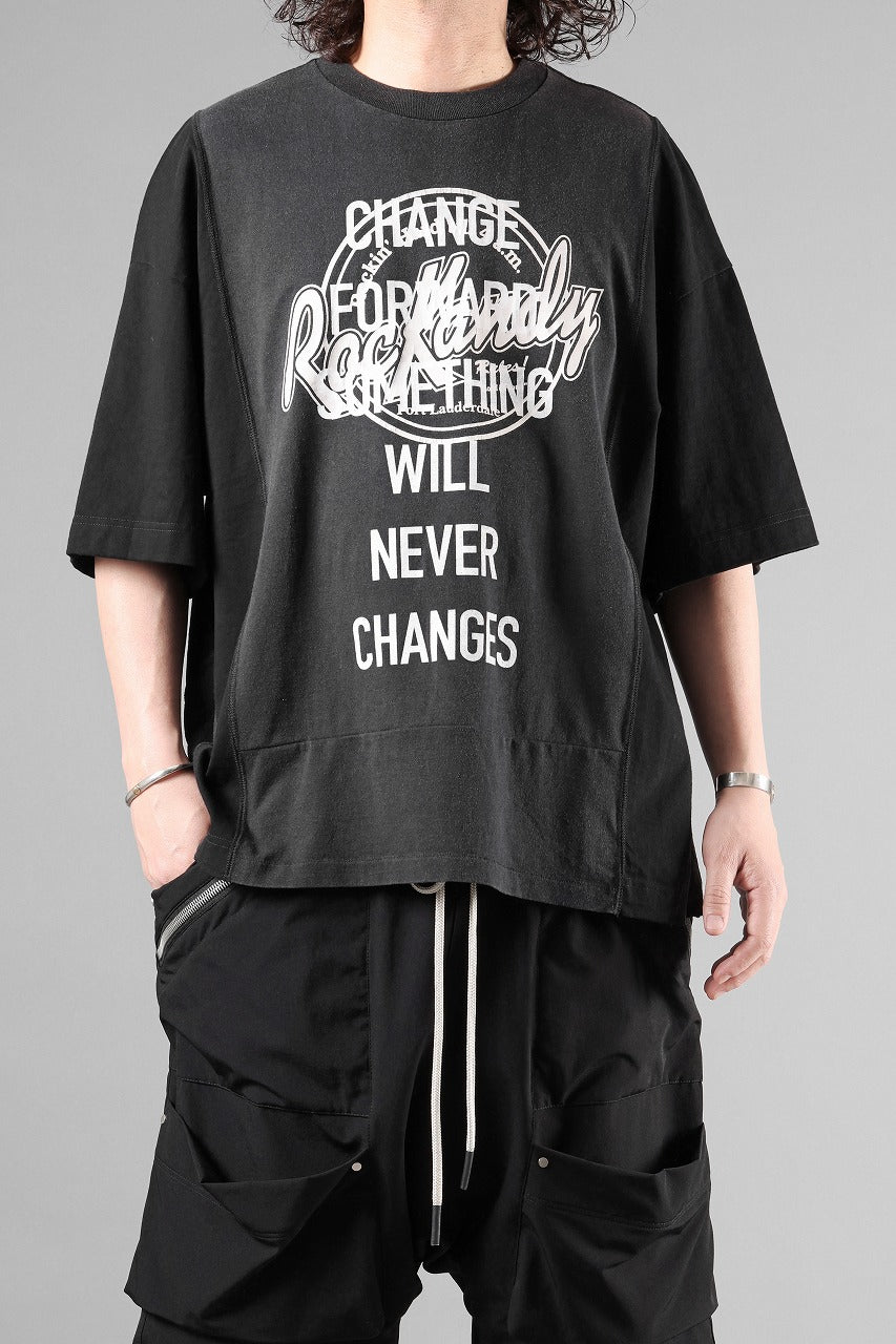 画像をギャラリービューアに読み込む, CHANGES exclusive VINTAGE REMAKE SHORT SLEEVE TEE (BLACK #G)