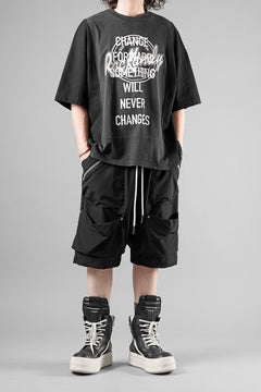 画像をギャラリービューアに読み込む, CHANGES exclusive VINTAGE REMAKE SHORT SLEEVE TEE (BLACK #G)