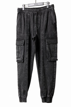 画像をギャラリービューアに読み込む, Juun.J Denim Cargo Jogger (BLACK)