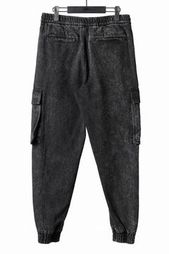 Load image into Gallery viewer, Juun.J Denim Cargo Jogger (BLACK)