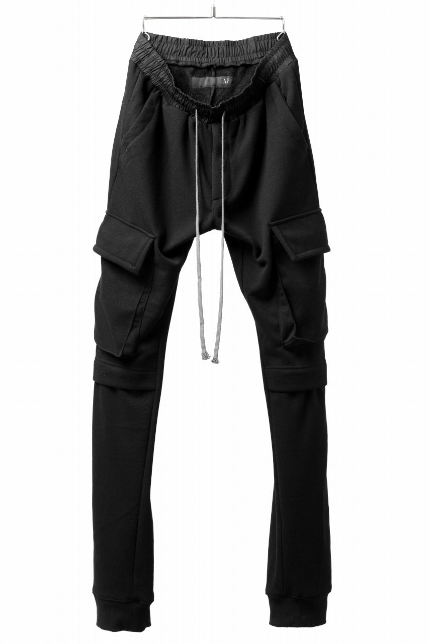 A.F ARTEFACT BOMBERHEAT® CARGO SLIM PANTS (BLACK)