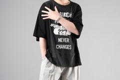 画像をギャラリービューアに読み込む, CHANGES exclusive VINTAGE REMAKE SHORT SLEEVE TEE (BLACK #P)
