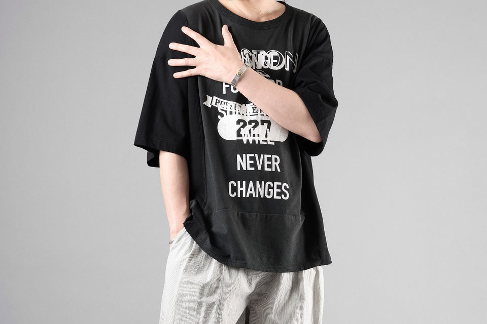 画像をギャラリービューアに読み込む, CHANGES exclusive VINTAGE REMAKE SHORT SLEEVE TEE (BLACK #P)