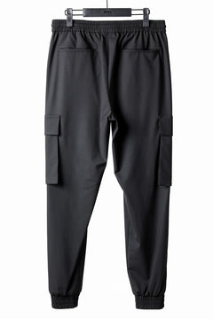 Load image into Gallery viewer, Juun.J Wool Blended Cargo Jogger (BLACK)