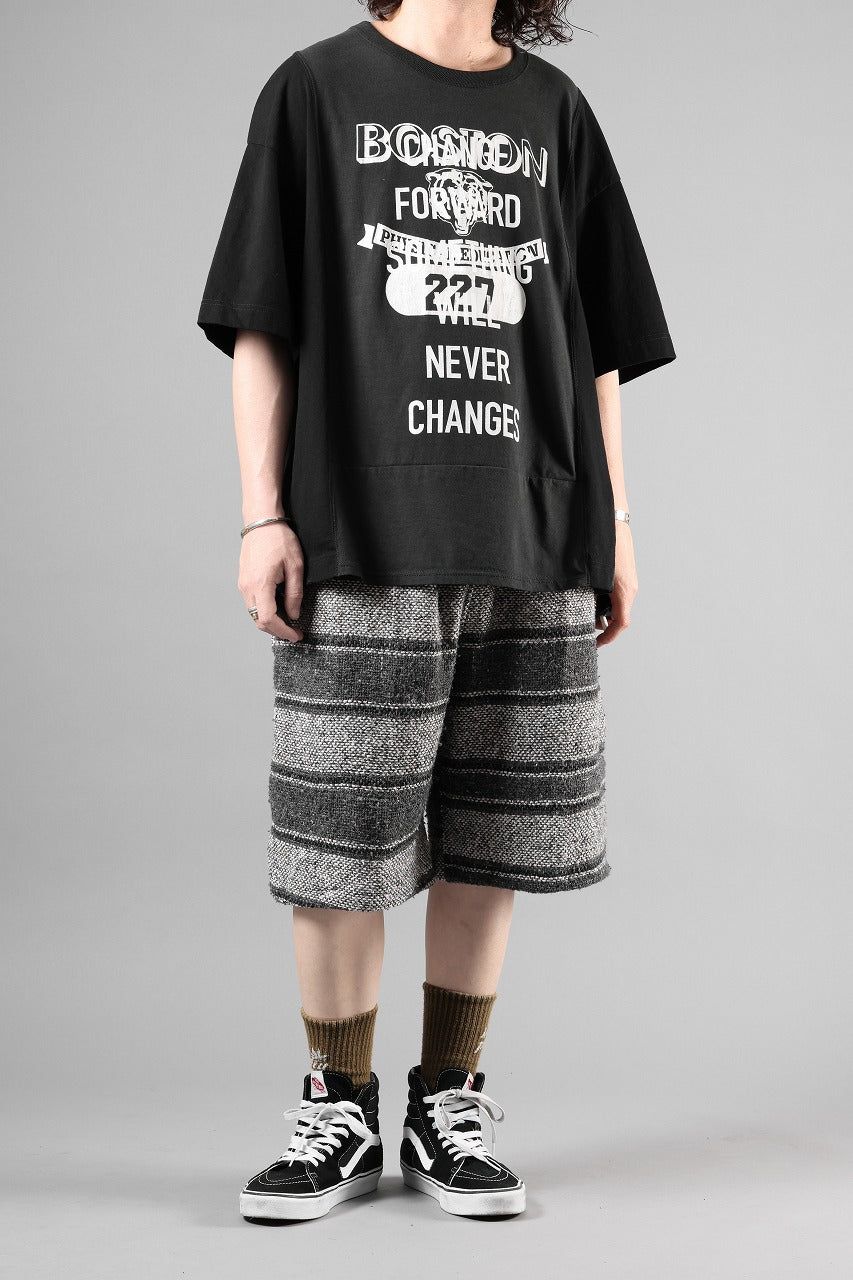 画像をギャラリービューアに読み込む, CHANGES exclusive VINTAGE REMAKE SHORT SLEEVE TEE (BLACK #P)