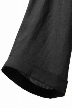 Load image into Gallery viewer, sus-sous cinematic trousers / 1/4 linen seating (BLACK)