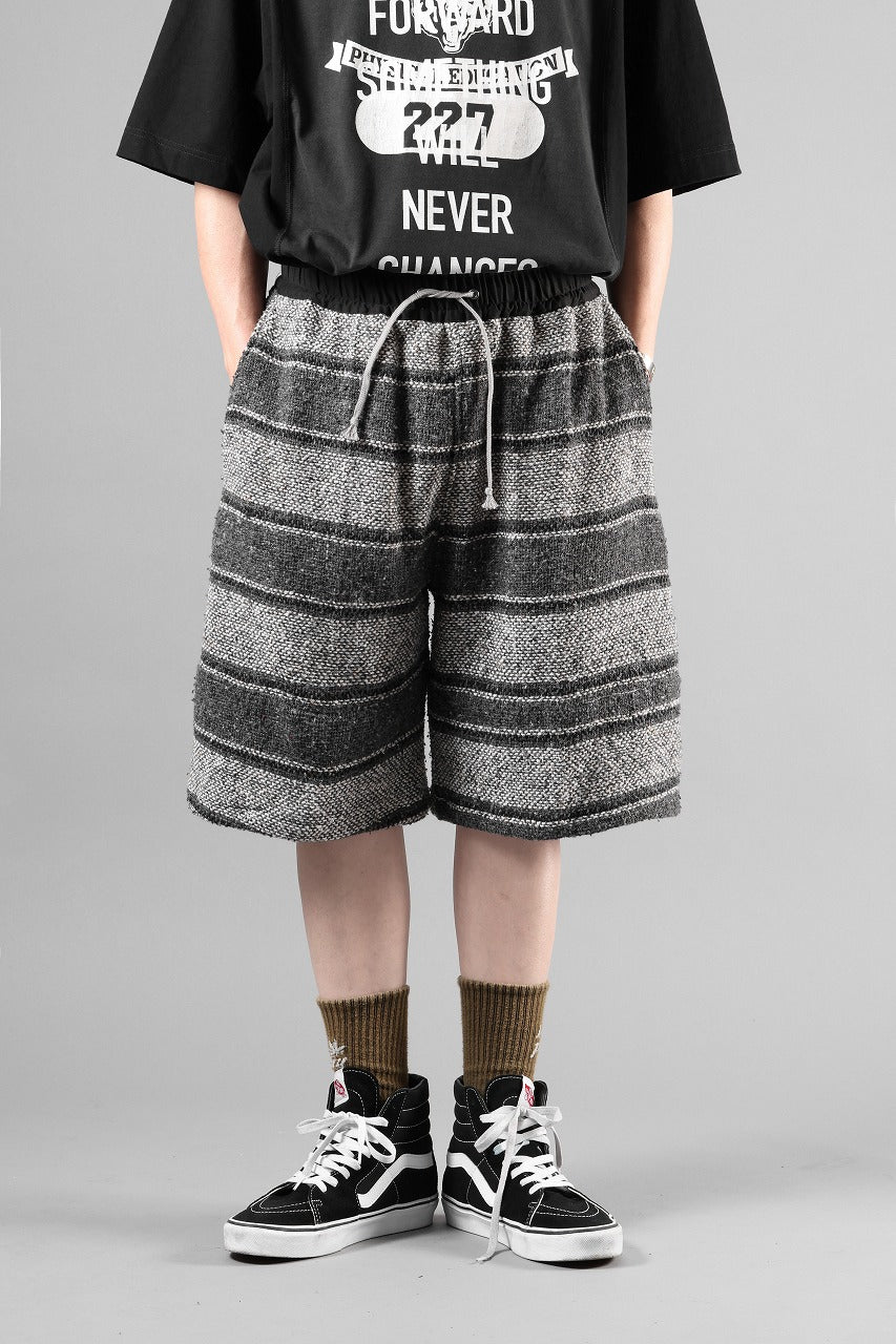 Load image into Gallery viewer, CHANGES x LOOM exclusive REMAKE SHORTS / VINTAGE MEXICAN SURF RUG (MULTI #D)