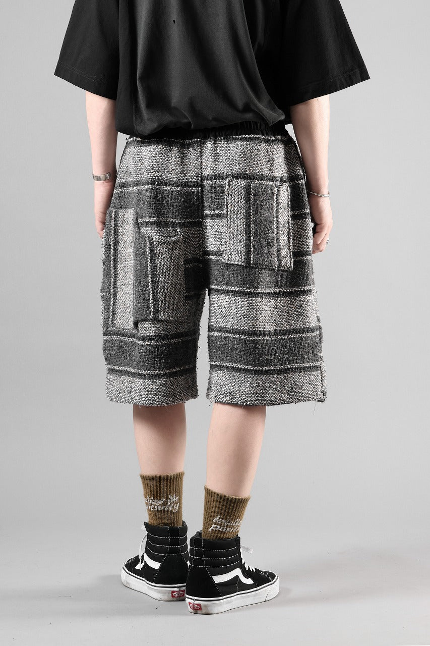Load image into Gallery viewer, CHANGES x LOOM exclusive REMAKE SHORTS / VINTAGE MEXICAN SURF RUG (MULTI #D)