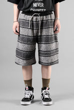 Load image into Gallery viewer, CHANGES x LOOM exclusive REMAKE SHORTS / VINTAGE MEXICAN SURF RUG (MULTI #D)