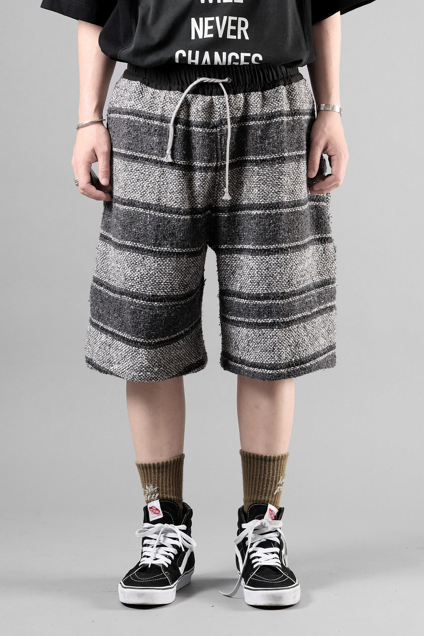 Load image into Gallery viewer, CHANGES x LOOM exclusive REMAKE SHORTS / VINTAGE MEXICAN SURF RUG (MULTI #D)