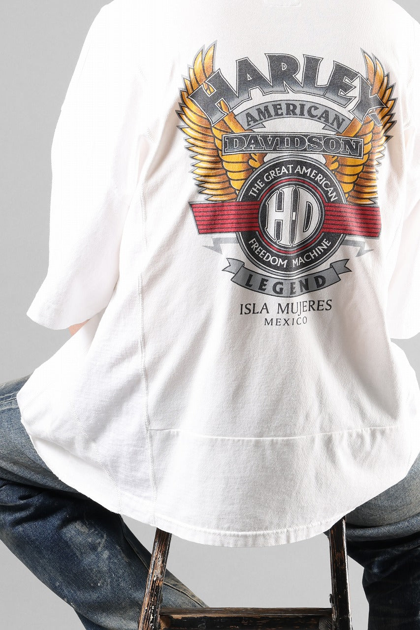 Load image into Gallery viewer, CHANGES exclusive VINTAGE REMAKE SHORT SLEEVE TEE (WHITE #B)