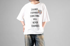 Load image into Gallery viewer, CHANGES exclusive VINTAGE REMAKE SHORT SLEEVE TEE (WHITE #B)