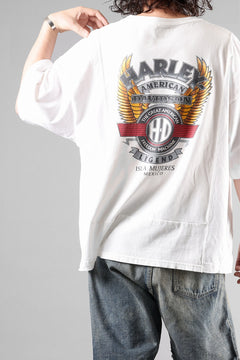 Load image into Gallery viewer, CHANGES exclusive VINTAGE REMAKE SHORT SLEEVE TEE (WHITE #B)