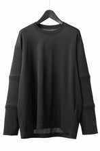 Load image into Gallery viewer, D-VEC REAMIDE® MESH VENTILATION L/S TEE (NIGHT SEA BLACK)