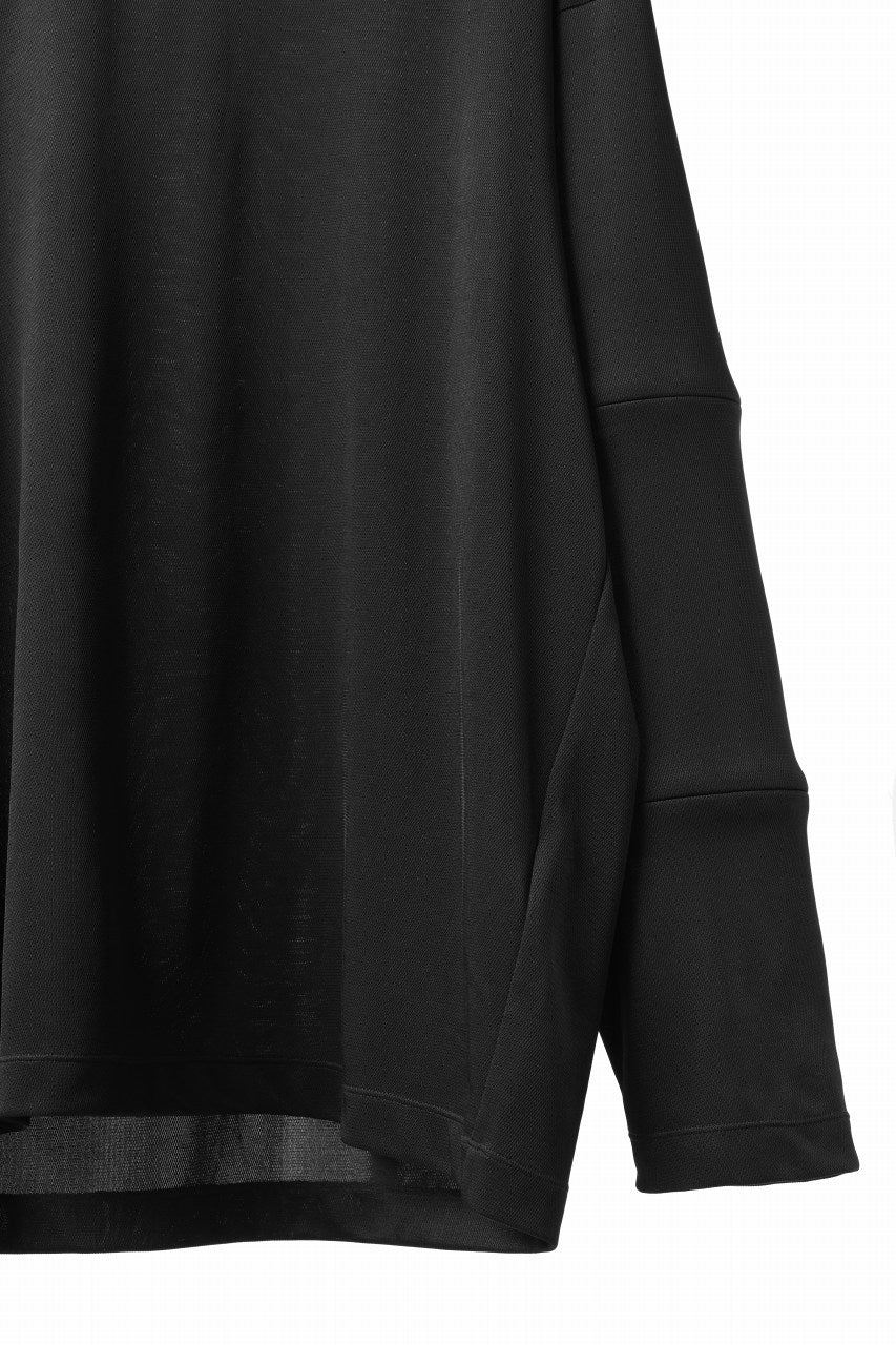 Load image into Gallery viewer, D-VEC REAMIDE® MESH VENTILATION L/S TEE (NIGHT SEA BLACK)