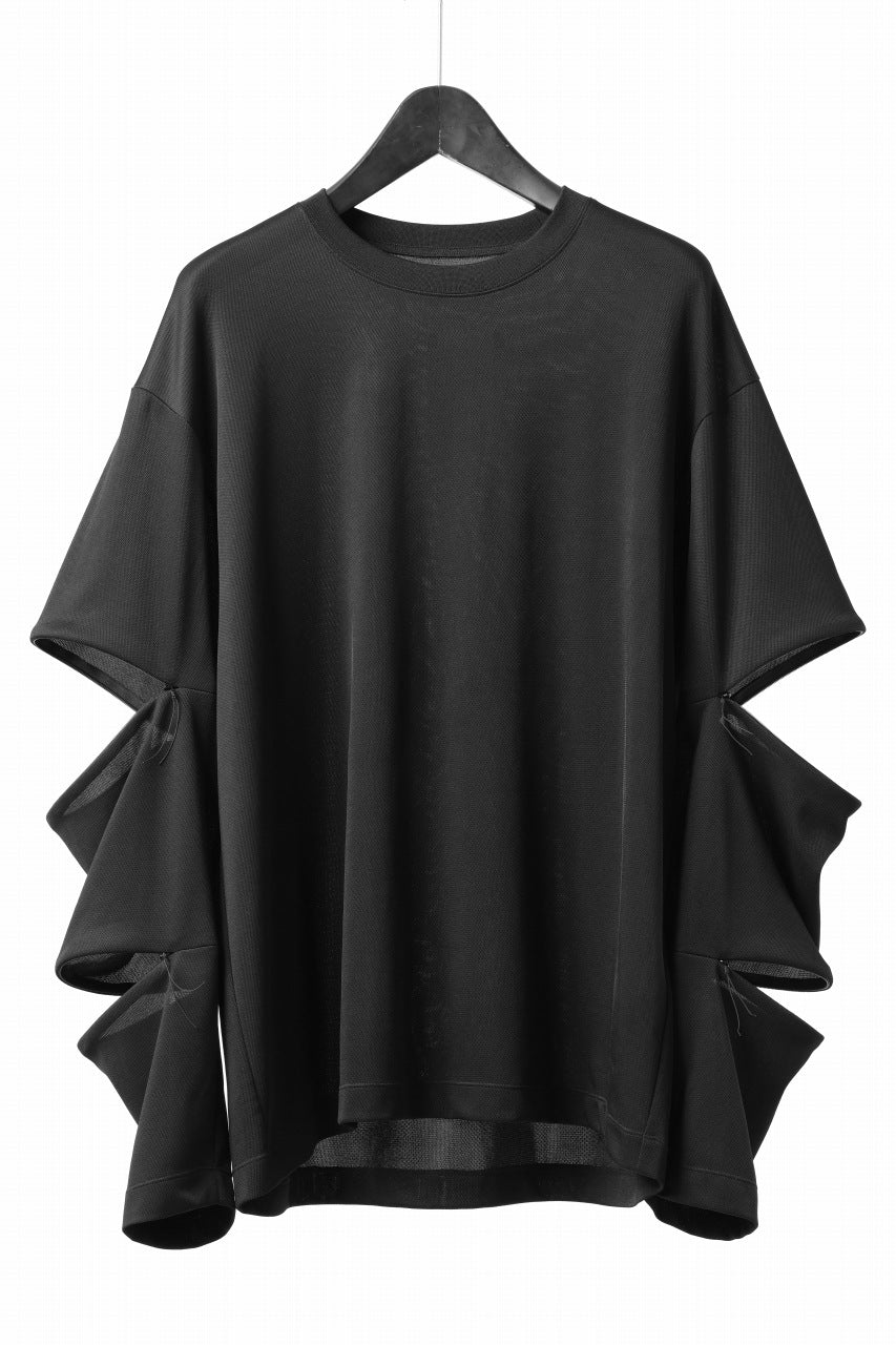 D-VEC REAMIDE® MESH VENTILATION L/S TEE (NIGHT SEA BLACK)