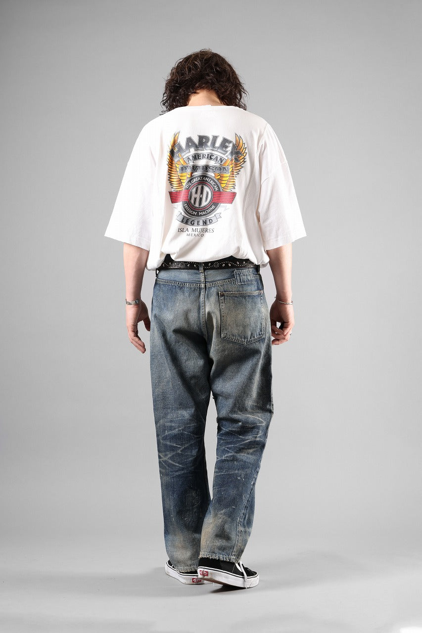 Load image into Gallery viewer, CHANGES exclusive VINTAGE REMAKE SHORT SLEEVE TEE (WHITE #B)