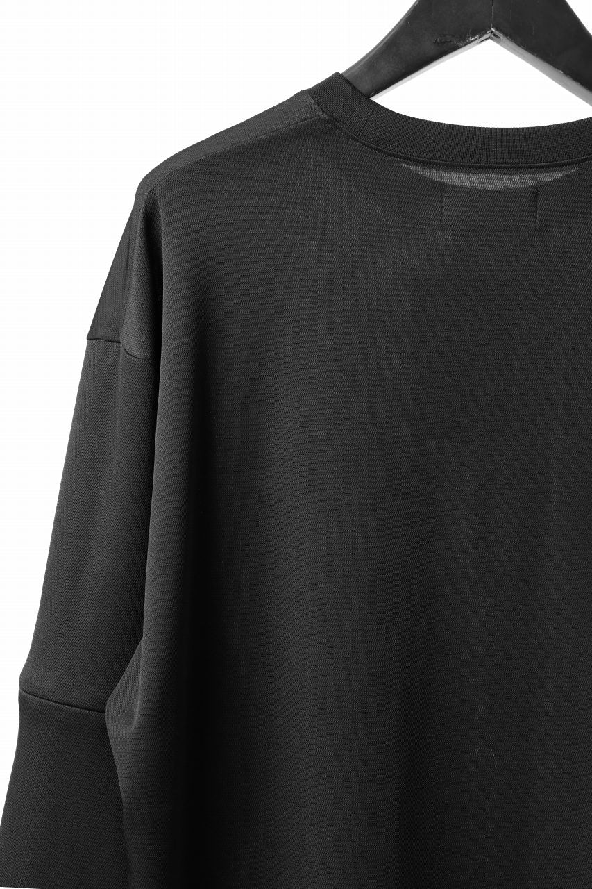 Load image into Gallery viewer, D-VEC REAMIDE® MESH VENTILATION L/S TEE (NIGHT SEA BLACK)