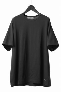 Load image into Gallery viewer, Y&#39;s for men LOGO PRINT SHORT SLEEVE T-SHIRTS / 30/1 COMA COTTON (BLACK)