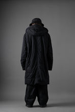 画像をギャラリービューアに読み込む, Ten c PADDED PARKA COAT / GARMENT DYED NYLON TACTEL (BLACK)