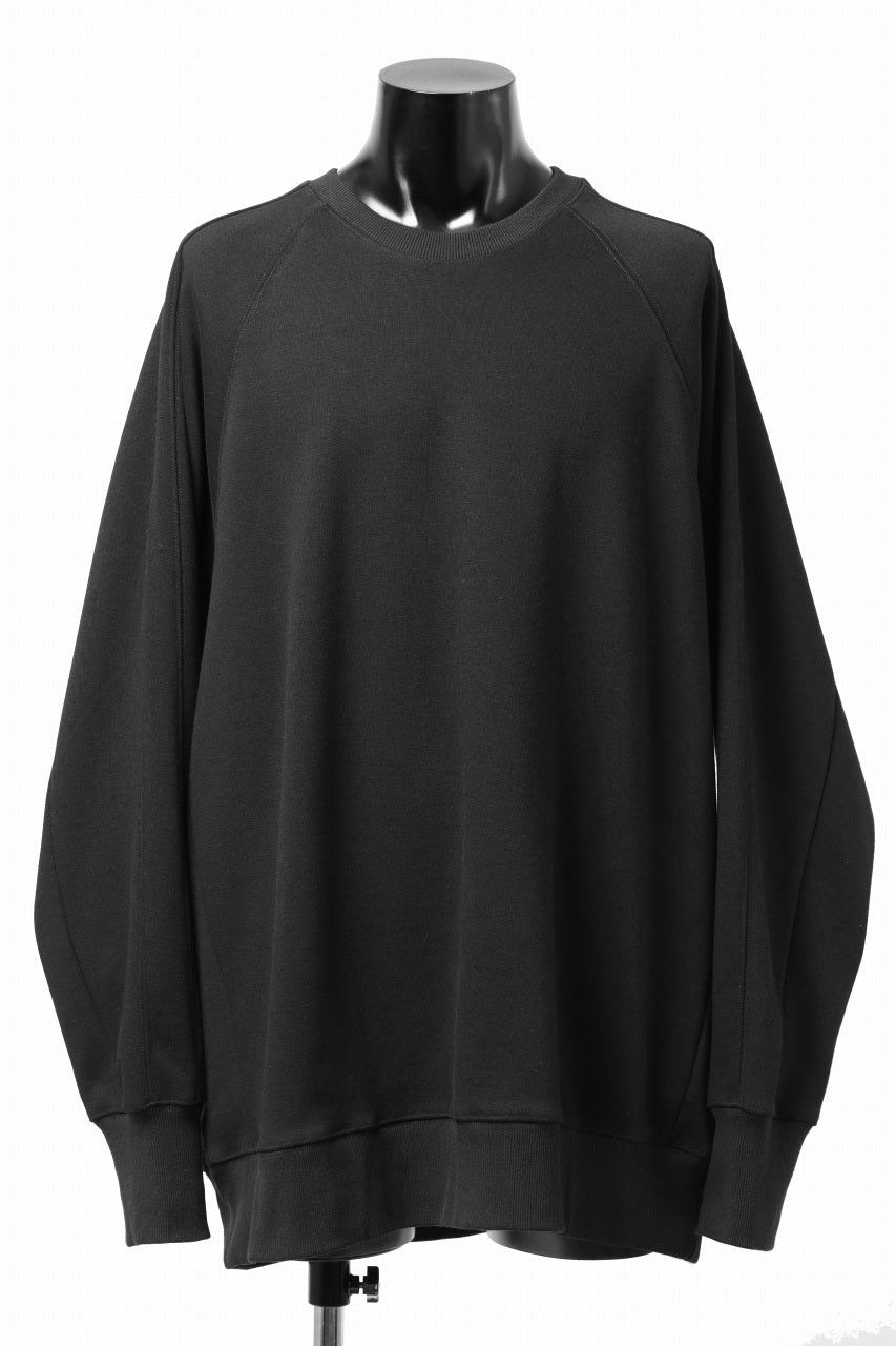 A.F ARTEFACT BOMBERHEAT® DOLMAN PULLOVER TOPS (BLACK)