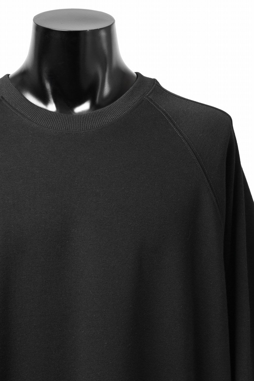 A.F ARTEFACT BOMBERHEAT® DOLMAN PULLOVER TOPS (BLACK)