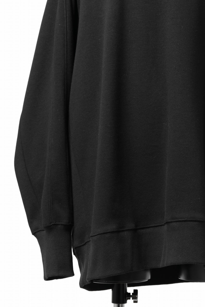 A.F ARTEFACT BOMBERHEAT® DOLMAN PULLOVER TOPS (BLACK)