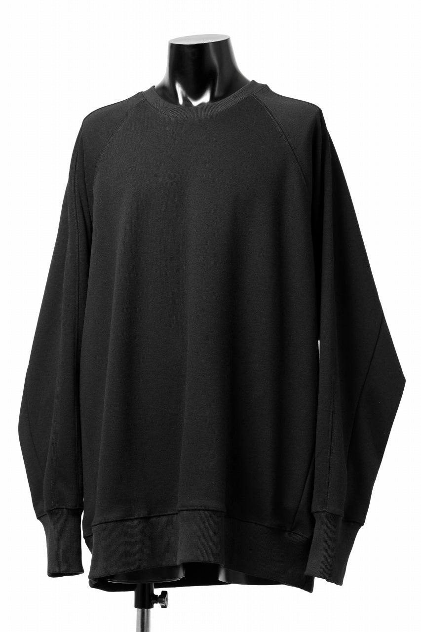 A.F ARTEFACT BOMBERHEAT® DOLMAN PULLOVER TOPS (BLACK)