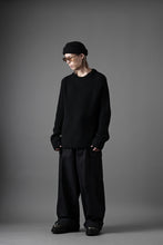 Load image into Gallery viewer, Ten c CARGO TROUSERS / PIECE DYED CONYPE MICRO-FIBER (BLACK)