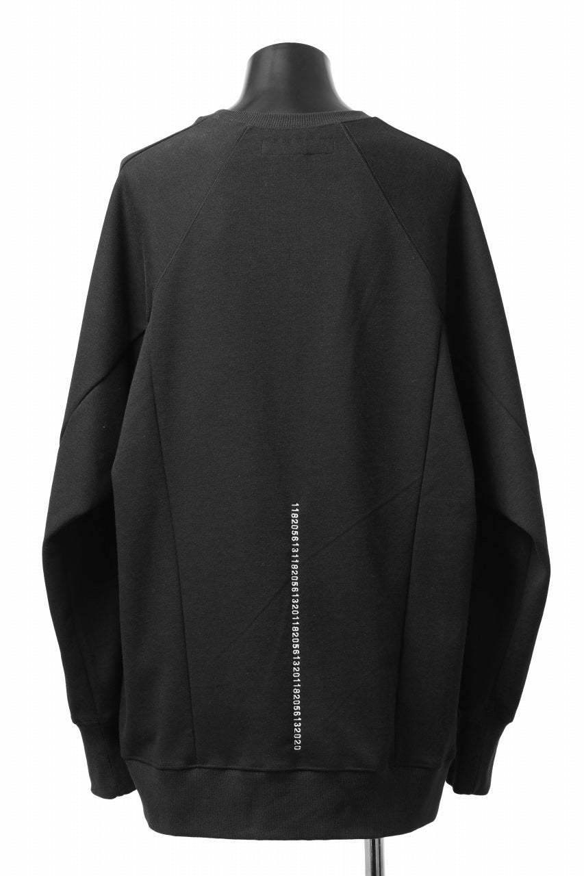 A.F ARTEFACT BOMBERHEAT® DOLMAN PULLOVER TOPS (BLACK)