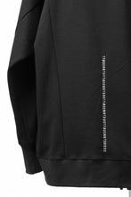 画像をギャラリービューアに読み込む, A.F ARTEFACT BOMBERHEAT® DOLMAN PULLOVER TOPS (BLACK)