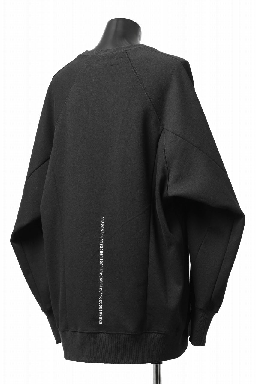 A.F ARTEFACT BOMBERHEAT® DOLMAN PULLOVER TOPS (BLACK)