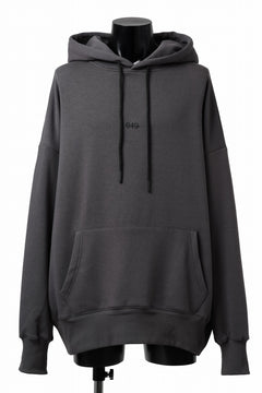 画像をギャラリービューアに読み込む, A.F ARTEFACT BOMBERHEAT® BACK LOGO HOODIE (DARK GREY)