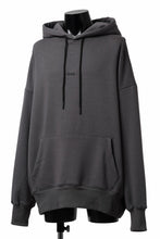 Load image into Gallery viewer, A.F ARTEFACT BOMBERHEAT® BACK LOGO HOODIE (DARK GREY)