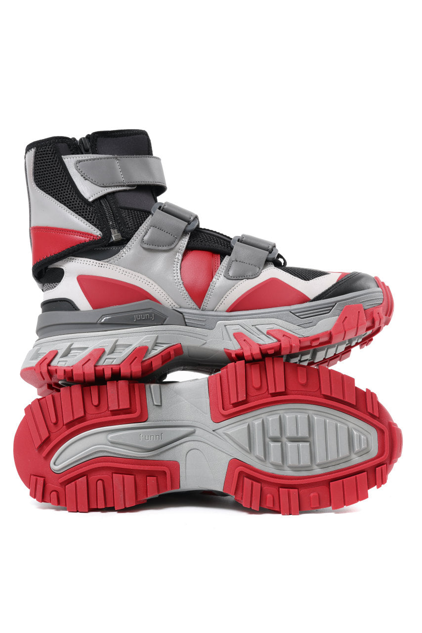 Juun.J Extended Trainer Shoes (RED)