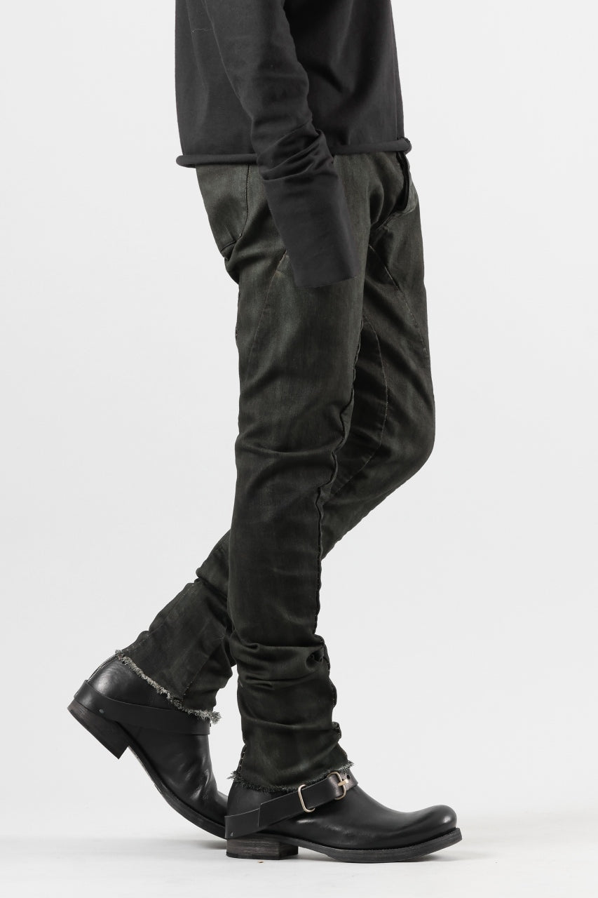 Load image into Gallery viewer, masnada BAGGY SCARRED STRETCH JEANS (SMUDGED LEGION)
