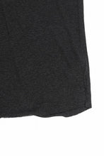 画像をギャラリービューアに読み込む, thom/krom SMOOTH FIT T-SHIRT / VISCOSE LINEN JERSEY (BLACK)