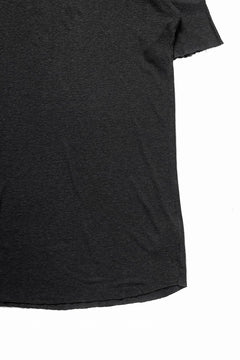 画像をギャラリービューアに読み込む, thom/krom SMOOTH FIT T-SHIRT / VISCOSE LINEN JERSEY (BLACK)